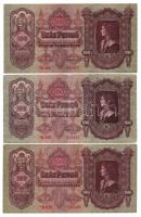 1930. 100P (7x) mind csillagos sorozatjellel T:III Adamo P17