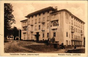 1915 Varasdfürdő, Warasdin-Töplitz, Varazdinske Toplice; Josipova kupelj / Josefi-Bad / fürdő / spa, bathhouse (EK)