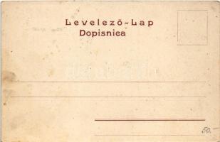 Zagreb, Agram, Zágráb; Zgrada Kola, Dvorana Kola. Uspomena na pravoslava 40-godisnjice "Kola&qu...