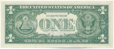 Amerikai Egyesült Államok 1961-1962. (1957A) 1$ "Silver Certificate - kisméretű", kék pecs...