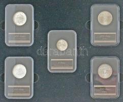 Vatikán 1939. 5L Ag "Sede Vacante" + 1958. 500L Ag "Sede Vacante" + 1963. 500L A...