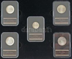 Vatikán 1939. 5L Ag "Sede Vacante" + 1958. 500L Ag "Sede Vacante" + 1963. 500L A...