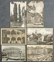 Kb. 233 db MODERN használatlan magyar város képeslap / Cca. 233 modern unused Hungarian town-view postcards