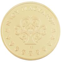 ifj. Szlávics László (1959-) DN "Nagy Magyarok - Szent Imre 1007-1031" aranyozott fém emlé...