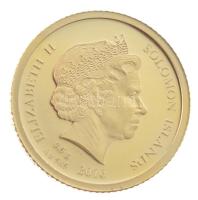 Salamon Szigetek 2016. 1$ Au "Az ókori világ 7 csodája - Artemisz-Templom" kapszulában (0,...