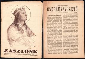 1938 5 db klf cserkész újság és cserkész körlevél