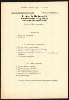 1938 5 db klf cserkész újság és cserkész körlevél