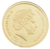 Salamon Szigetek 2016. 1$ Au "Az ókori világ 7 csodája - A Gizai Nagy Piramis" kapszulában...