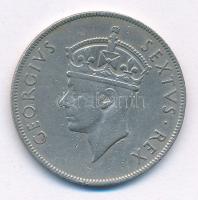 Brit Kelet-Afrika 1948. 1Sh Cu-Ni VI. György T:2- British East Africa 1948. 1 Shilling Ag George Vl C:VF Krause KM#31