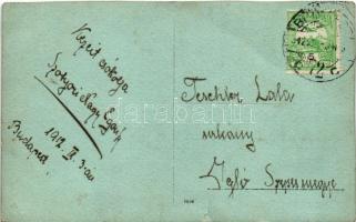 1912 Iglófüred, Spisská Nová Ves Kupele, Novovesské Kúpele; hölgyek az erdei sétányon / forest prome...