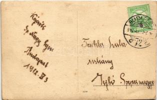 1912 Iglófüred, Spisská Nová Ves Kupele, Novovesské Kúpele; Petőfi tér, hölgyek / spa, square, ladie...