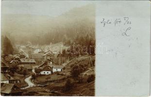 1900 Igló, Zipser Neudorf, Spisská Nová Ves; látkép / general view. photo