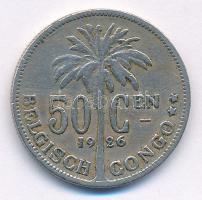 Belga-Kongó 1926. 50c Cu-Ni "I. Albert" T:2-,3
Belgian Congo 1926. 50 Cents Cu-Ni "A...