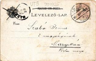 1899 (Vorläufer) Iglófüred, Spisská Nová Ves Kupele, Novovesské Kúpele; Üstökös tér, Hungária szálló...