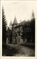 1934 Iglófüred, Spisská Nová Ves Kupele, Novovesské Kúpele; Concordia szálló / villa, hotel, spa