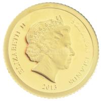 Salamon Szigetek 2013. 1$ Au "A világ 7 új csodája - Római Colosseum" kapszulában (0,5g/0,...