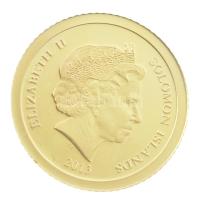 Salamon Szigetek 2013. 1$ Au "A világ 7 új csodája - Petra" kapszulában (0,5g/0,585) T:PP
...