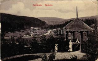 1914 Iglófüred, Spisská Nová Ves Kupele, Novovesské Kúpele; Táj részlet. Wlaszlovits Gusztáv kiadása / general view, spa (EK)