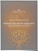 DN Magyar Századok aranyozott Cu emlékérmek (7xklf) a sorozat gyűjtői mappájába rendezve, 1db tanúsítvánnyal (35mm) T:PP