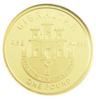 Gibraltár 2020. 1P Au "75 év béke" (0,5g/0,999) T:PP
Gibraltar 2020. 1 Pound Au "75 ...