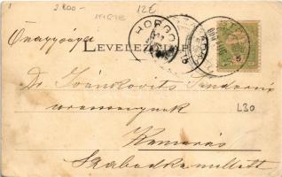 1903 Stószfürdő, Stoósz-fürdő, Kúpele Stós; fürdő látképe. Wlaszlovits Gusztáv kiadása / general vie...