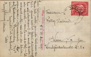 1917 Kleinreifling, Joh. Walcher's Gasthof 5 Minuten vom Bahnhof. Carl Harrer photo