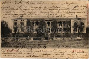 1903 Szliács, Sliac; Pannonia szálloda. Kerekes Miklós kiadása / hotel, spa (EK)