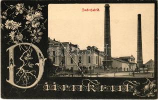Dürnkrut, Zuckerfabrik / sugar factory. Art Nouveau (EK)