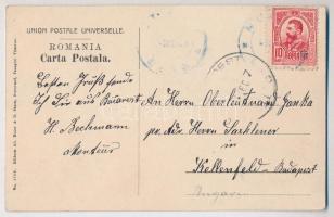 1908 Moreni, Societatea Campina-Moreni, Schela "Moreni", Sonda No. 1. / oil field, oil wel...