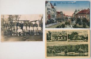 30 db főleg RÉGI történelmi magyar város képeslap vegyes minőségben / 30 mostly pre-1945 historical ...