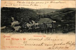 1899 (Vorläufer) Milspe (Ennepetal), Heilenbecker Thal / valley (EB)