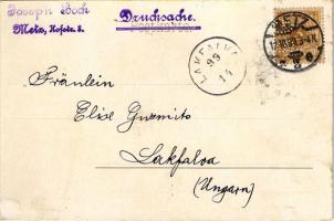 1899 (Vorläufer) Metz, Wadrineau-Wehr / La Digue de Wadrineau (small tear)