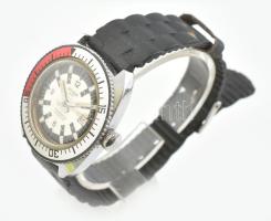 Anker automata búvár karóra. Forgatható lünettával Hibátlan számlappal, kaucsuk szíjjal. d: 38 mm
