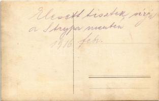 1916 Elesett tisztek sírja a Strypa folyó mentén Ukrajnában / WWI K.u.k. military cemetery in Ukrain...