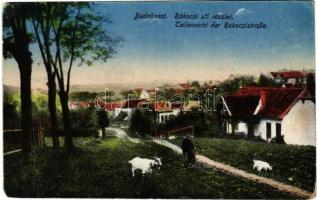 1942 Budakeszi, Rákóczi út, kecske (EK)