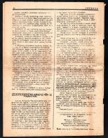 1936 Integra, a Foed. Emericana XLVI Integra Corporatiojának hivatalos közlönye, II. évf. 3-4. sz. S...