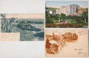 Abbazia, Opetija; - 3 pre-1915 postcards