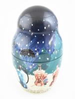 Jean-Paul Gaultier férfi parfüm és dezodor ajándék szett, eredeti díszdobozban, m: 24 cm