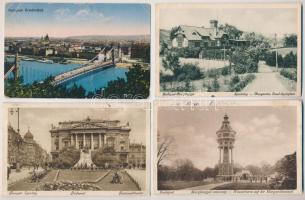 Budapest - 8 db régi képeslap