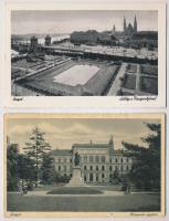 Szeged - 12 db régi képeslap