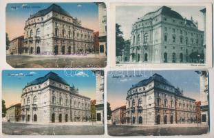 Szeged - 4 db régi képeslap