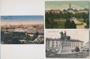 Szeged - 5 db régi képeslap