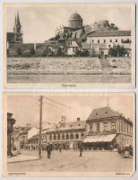Esztergom - 5 db régi képeslap