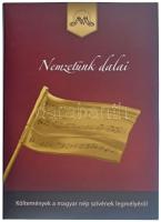 Fritz Mihály (1947-) DN "Himnusz" aranyozott Cu-Ni emlékérem (2x) 1db tanúsítvánnyal (40mm...