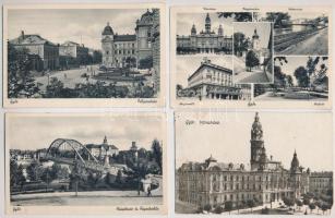 Győr - 7 db régi képeslap
