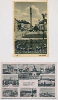 Eger - 6 db régi képeslap