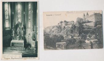 Veszprém - 5 db régi képeslap