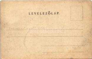 Alsósebes, Nizná Sebastová (Eperjes, Presov); Üdvözlet Magyar-Isla fürdőből. Fürdőház, vendéglő. Loc...