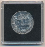 1913KB 2K Ag "Ferenc József" kapszulában, tanúsítvánnyal T:1- kis patina 
Adamo K6