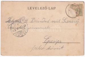 1902 Sósfüred, Scsavnyik, Schawnik, Sarissky Stiavnik; Scsavnyik-fürdő / spa, bath. Lit. A. Pruszyns...